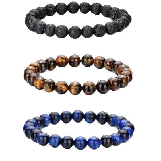 Natural Stone Beaded Bracelet Set Stornfield