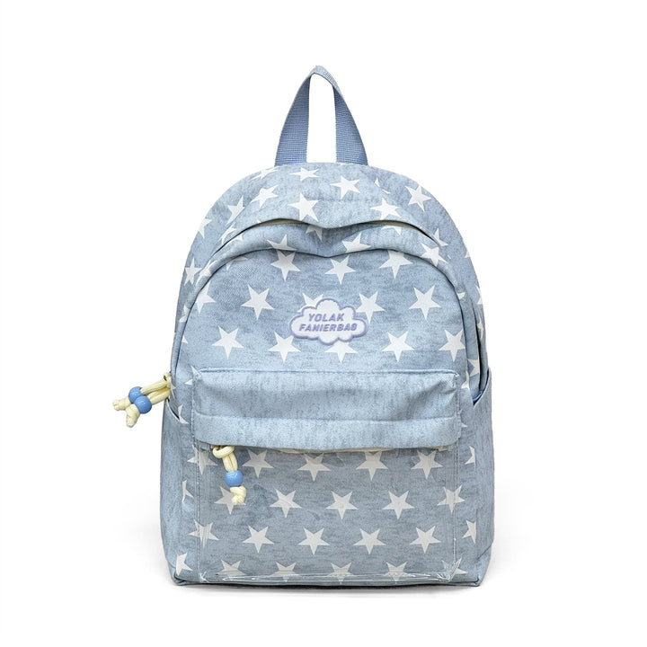 Transparent Window Star-Print Backpack Stornfield