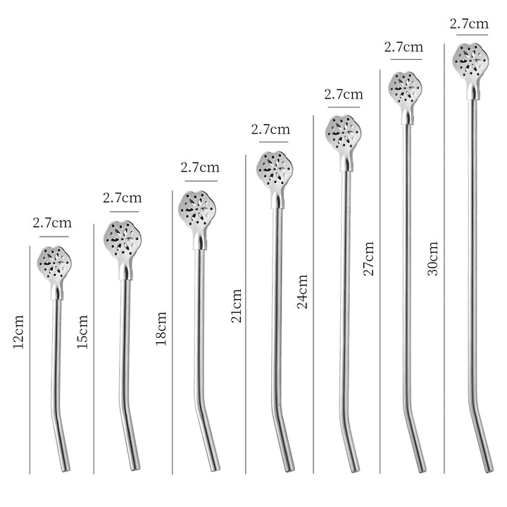 Stylish teaspoons with practical drainage holes Stornfield