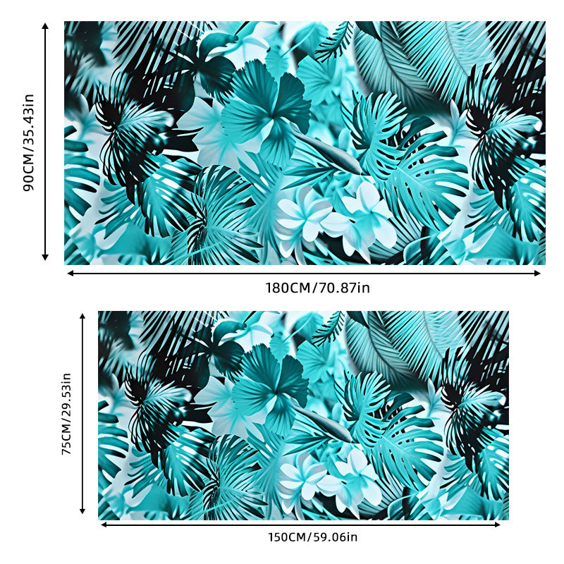 Beach towel with floral watercolor design Stornfield
