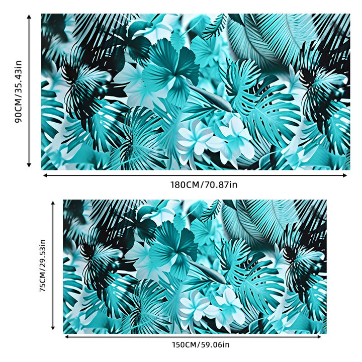 Beach towel with floral watercolor design Stornfield