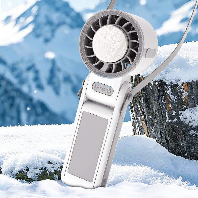 Unisex Portable Hand Fan with Flexible Tilt Mechanism and Powerful Battery Stornfield