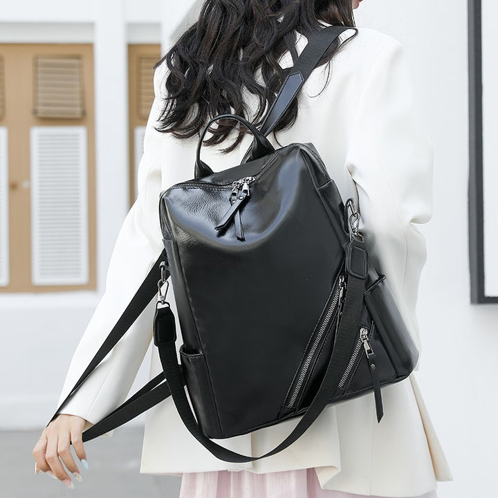 Fashionable Multi-Zipper Backpack Stornfield