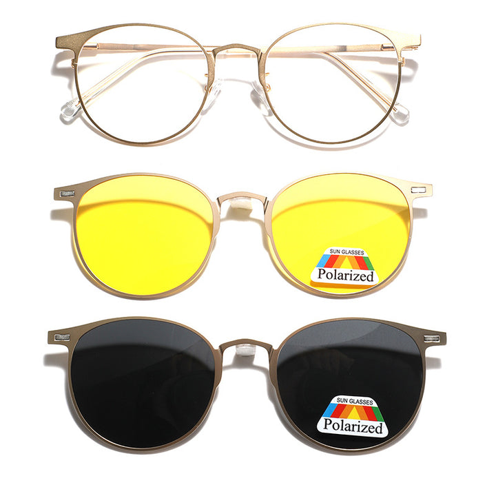 Women's fashionable sunglasses with interchangeable lenses and polarized technology Stornfield