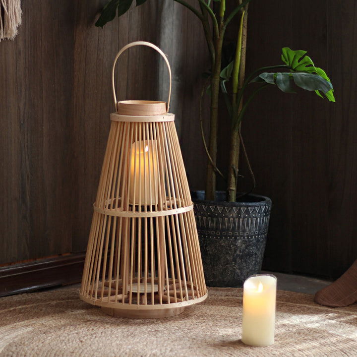 Stylish Rattan Lantern Stornfield