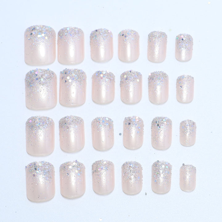 Glittery Press-On Nail Collection Stornfield