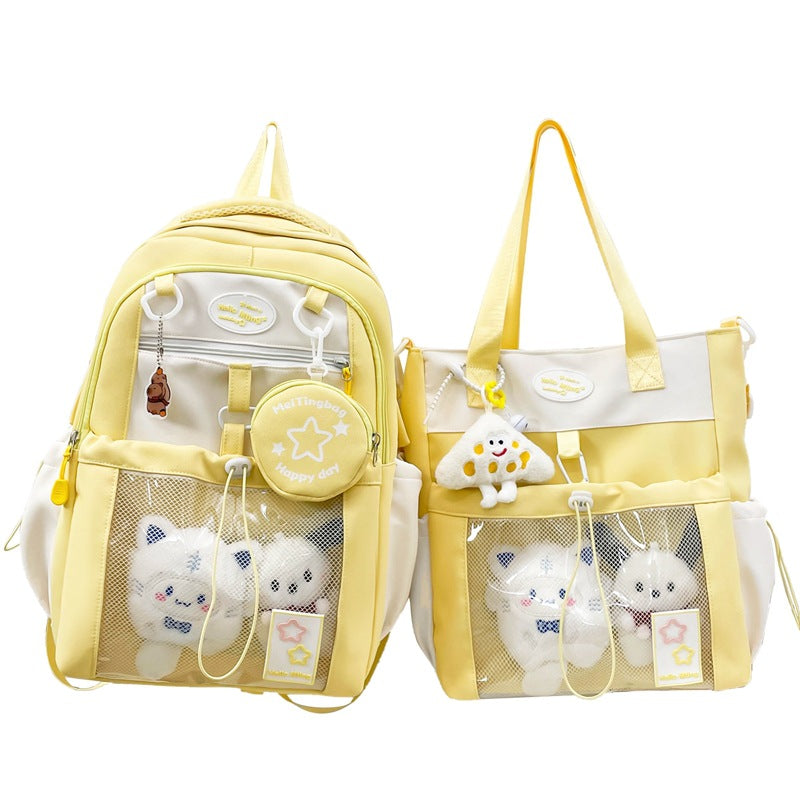 Multi-Functional Plush Toy-Inspired Backpack Stornfield