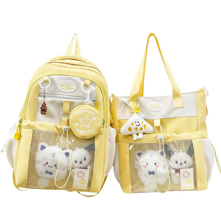 Multi-Functional Plush Toy-Inspired Backpack Stornfield
