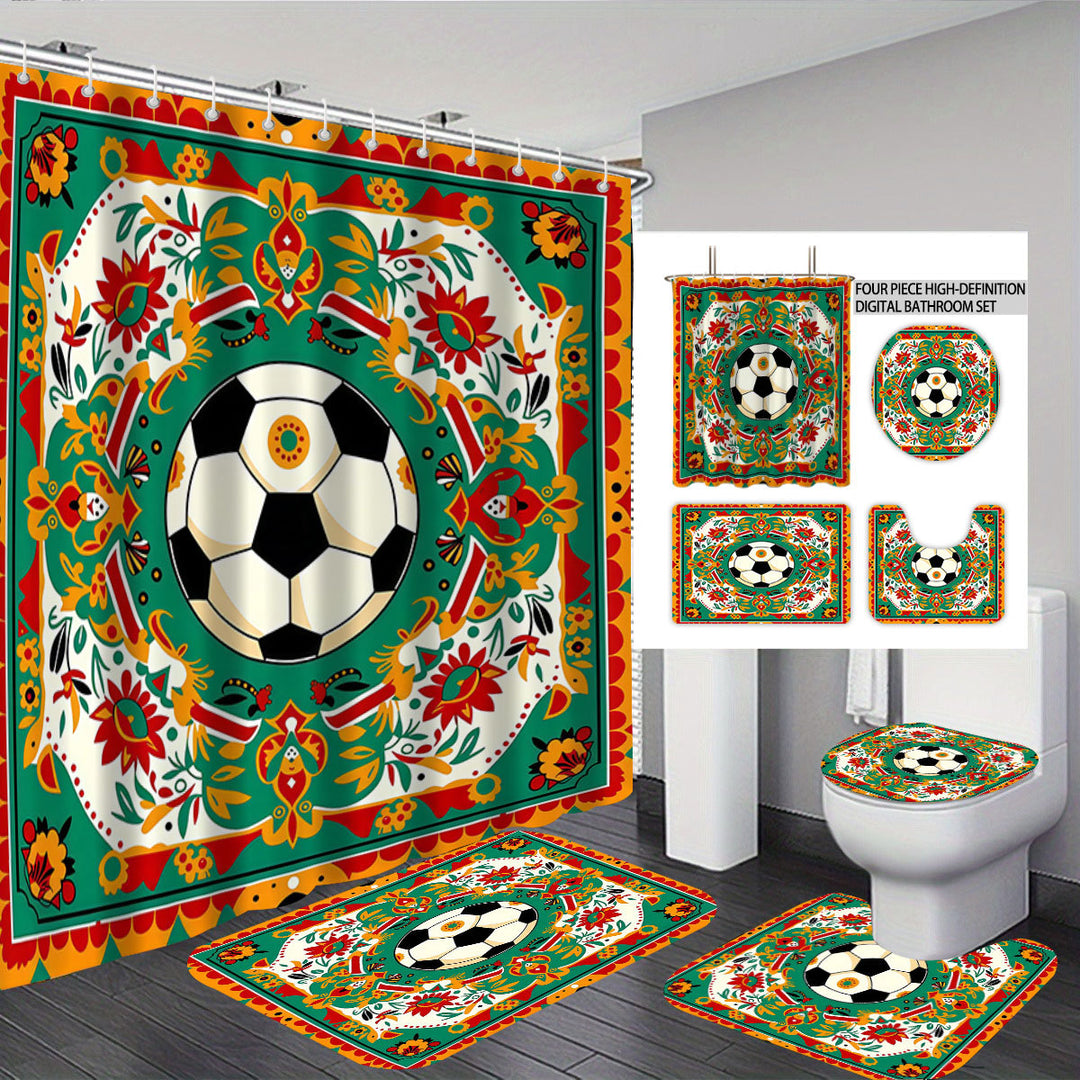 Basketball-Themed Bathroom Decor Set Stornfield
