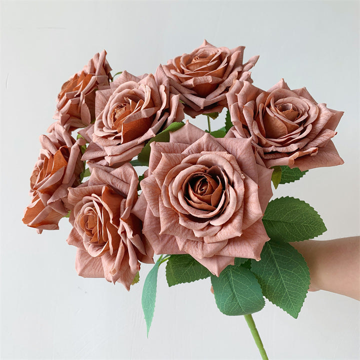 Decorative Faux Rose Bouquet