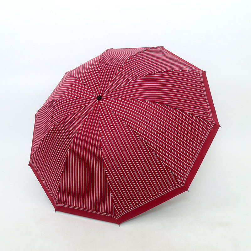 Ladies Folding Umbrella with Innovative Stability System Stornfield