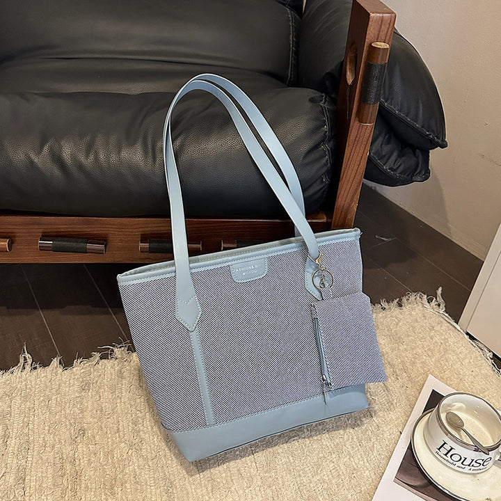 Spacious Multi-Pocket Tote Bag