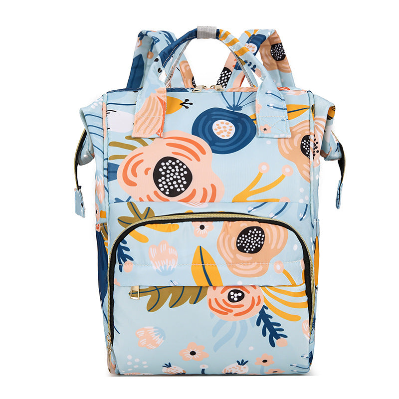 Multi-Purpose Floral Print Backpack Stornfield