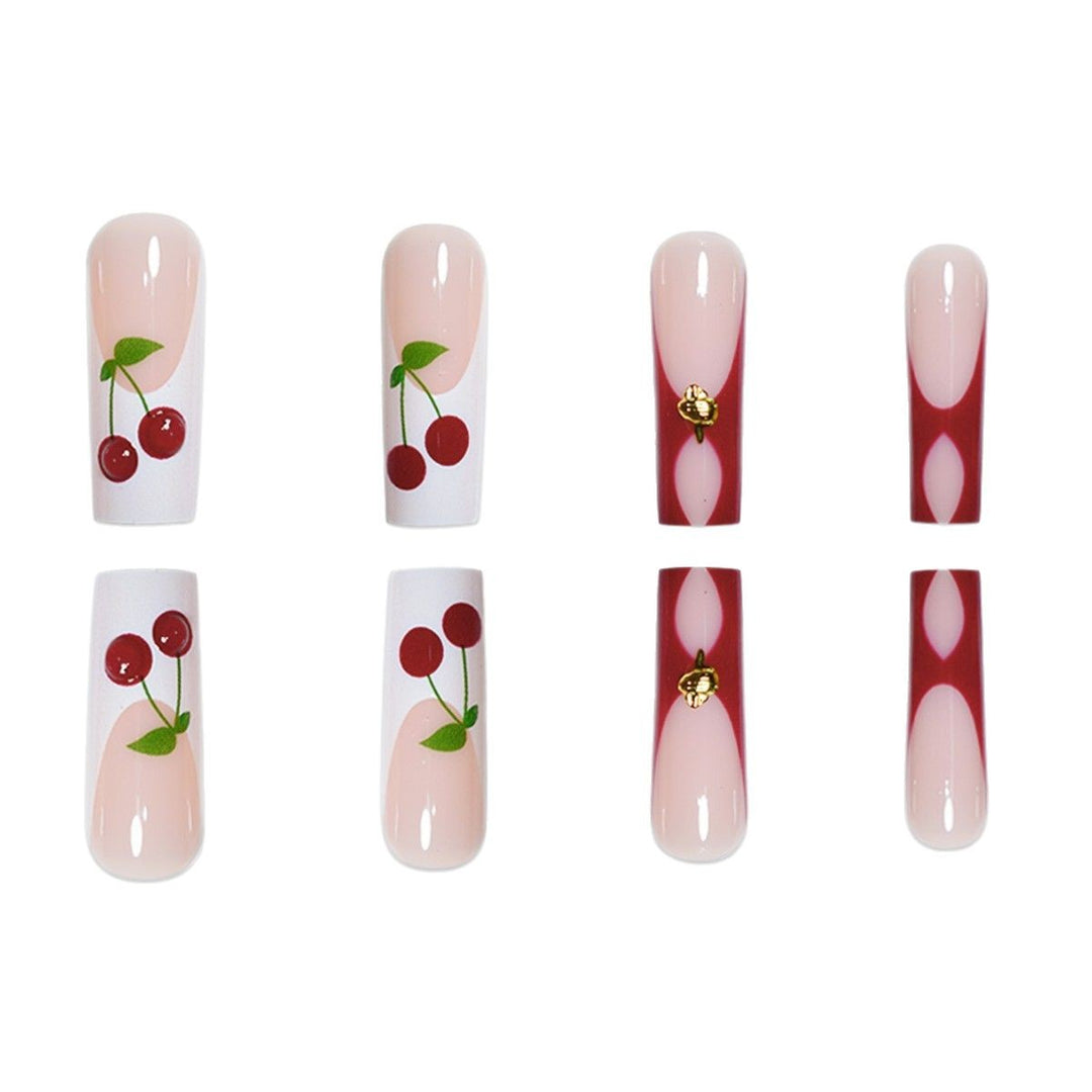 Artistic Long Nail Art Extensions Stornfield