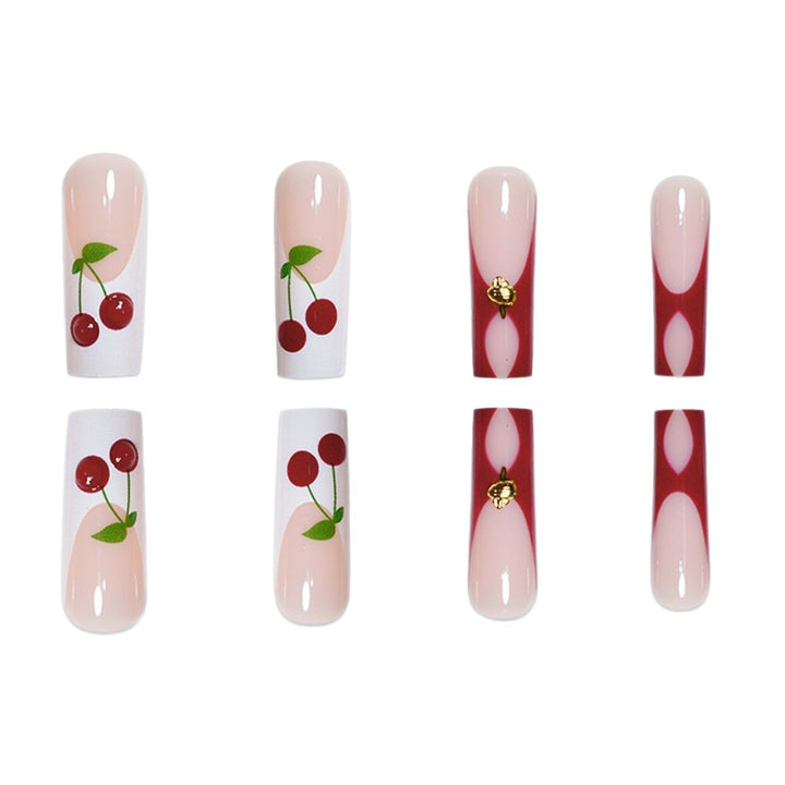 Artistic Long Nail Art Extensions Stornfield
