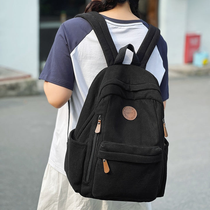 Durable Textured Backpack Stornfield