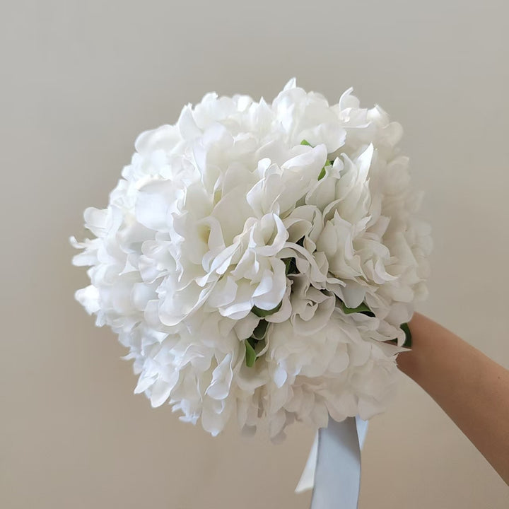 Elegant Faux Flower Bridal Bouquet