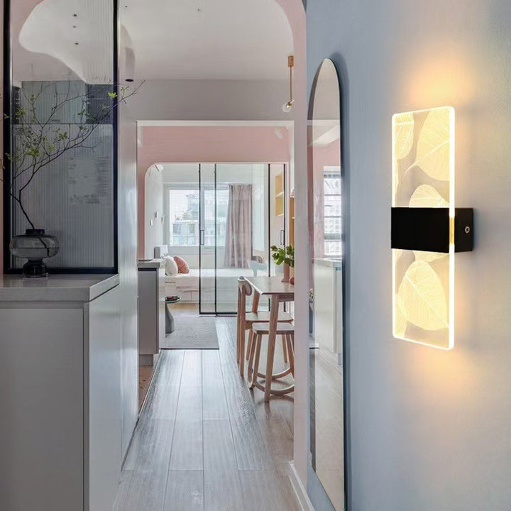 Contemporary Crystal Wall Sconce