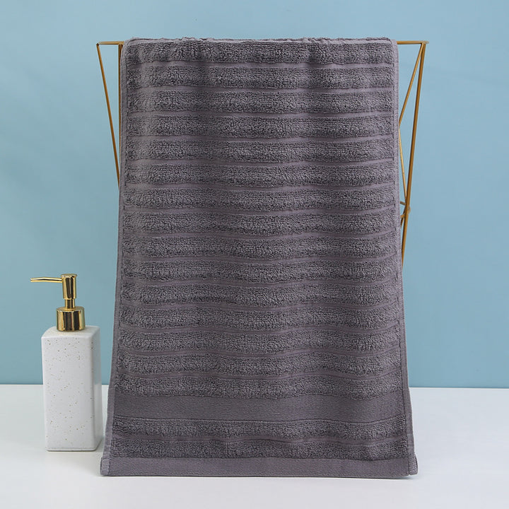 High-Quality Terry Towel With Elegant Stripe Pattern Stornfield