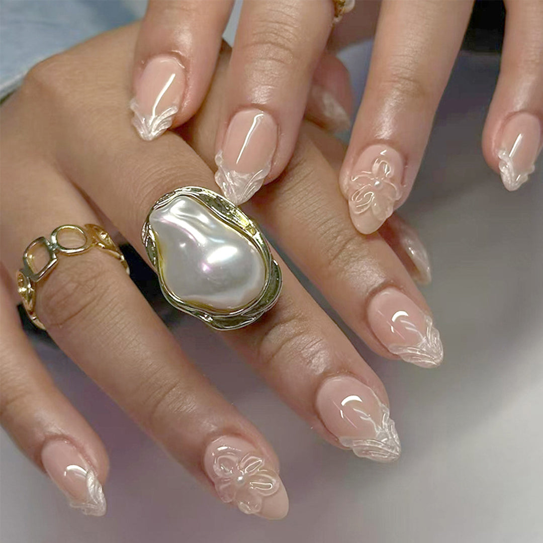 Artistic Sculpted Press-On Nail Tips Stornfield