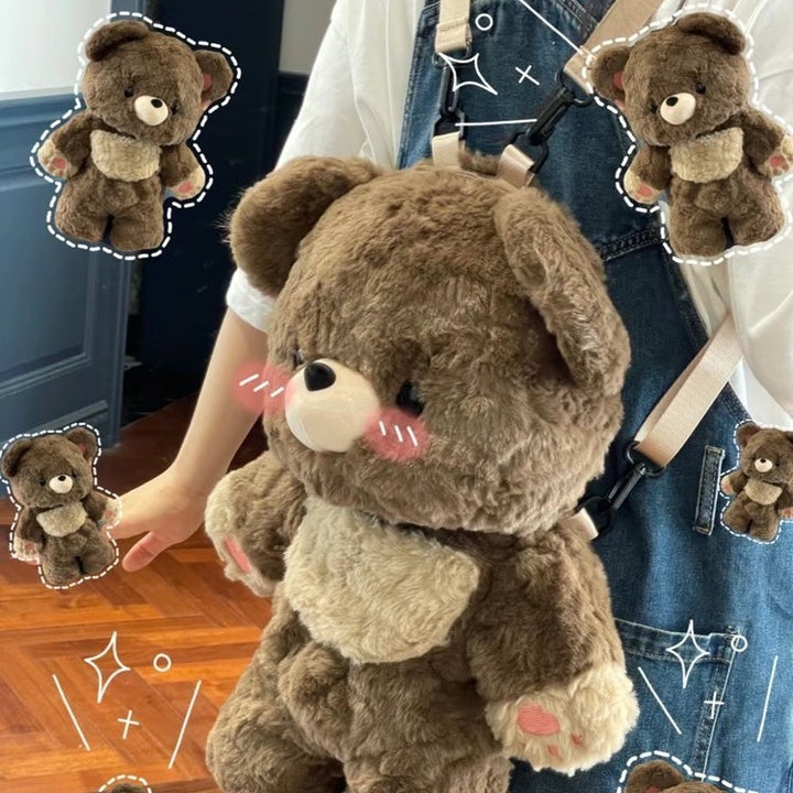 Plush Bear Backpack with Child-Friendly Design Stornfield