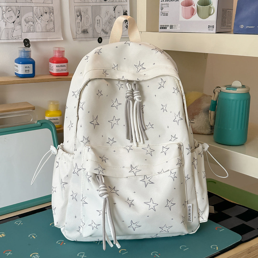 Star-Patterned Casual Backpack Stornfield 1791204705