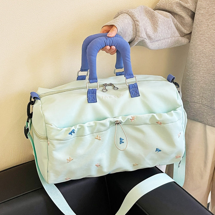 Multifunctional Embroidered Duffel Bag Stornfield