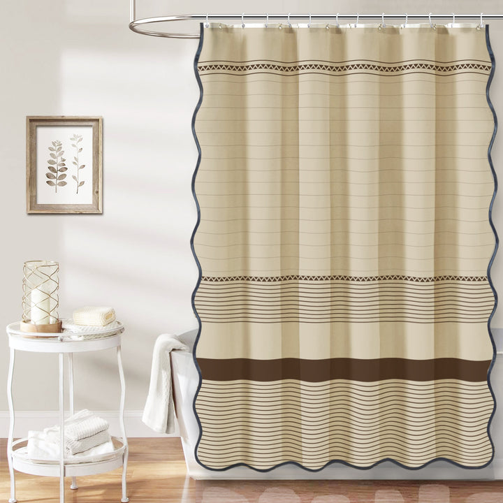 Floral Patterned Shower Curtain Stornfield