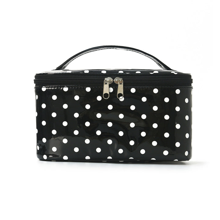 Cosmetic organizer with carry handle and water-repellent coating Stornfield