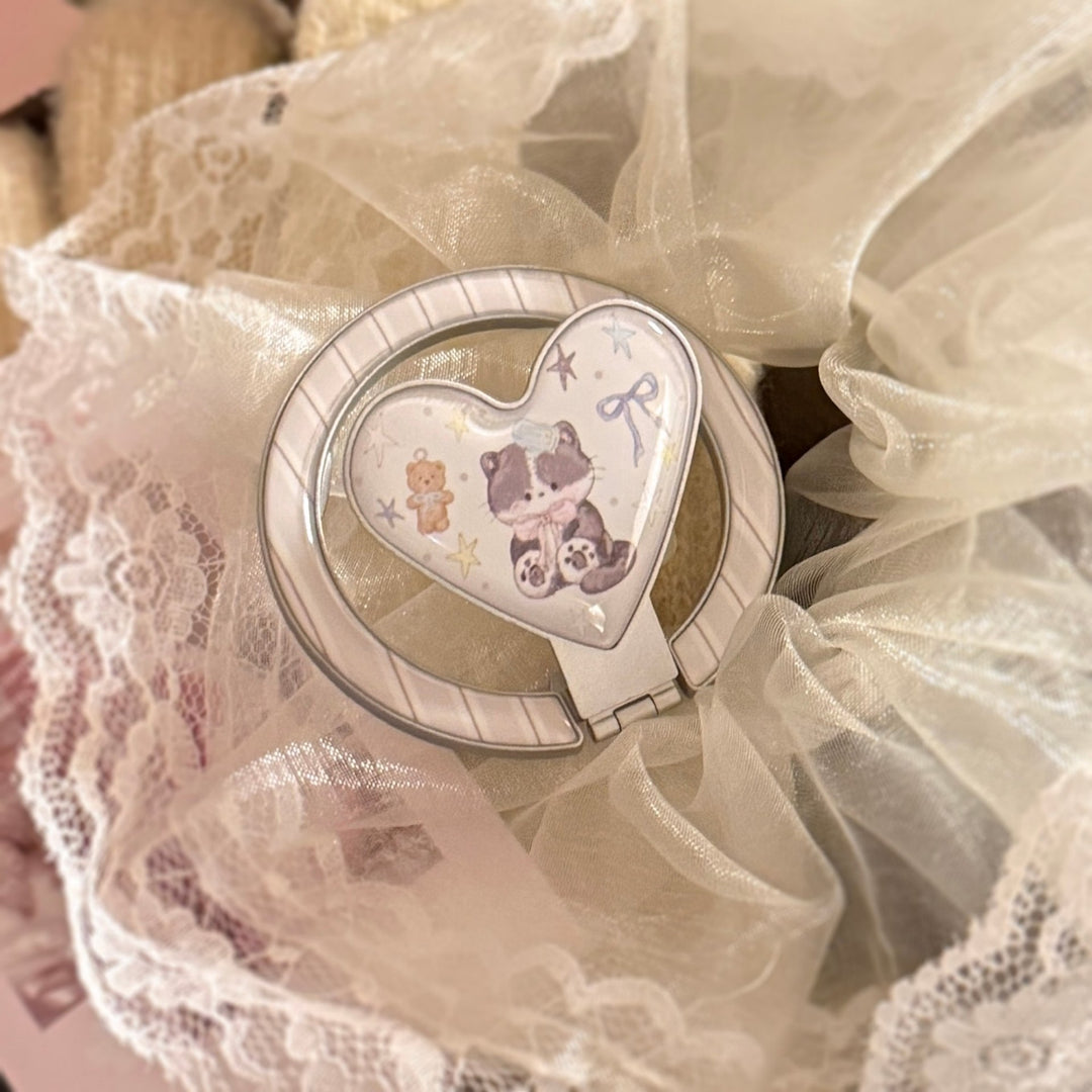 Heart-shaped hand mirror Stornfield