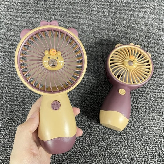 Unisex Portable Mini Hand Fan with Ergonomic Grip and USB Charging Function Stornfield