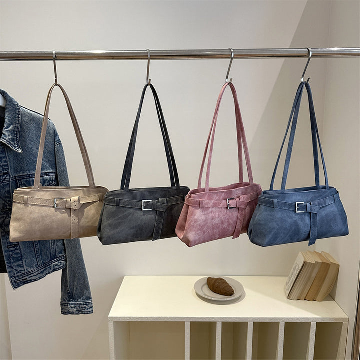 Elegant Structured Handheld Tote