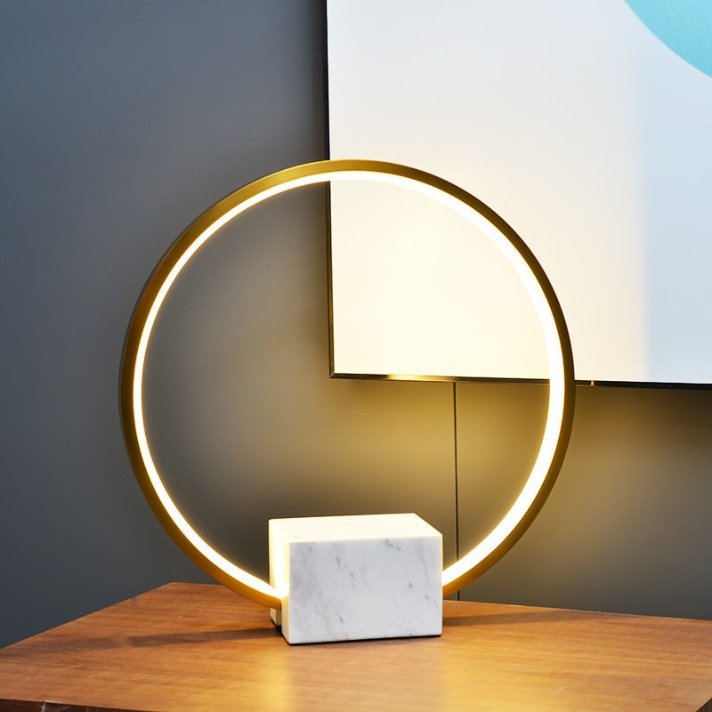 Modern Circular Table Lamp
