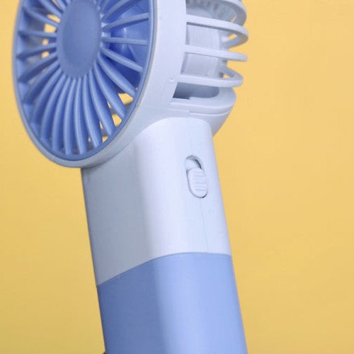 Unisex handheld fan with ergonomic design and USB charging function Stornfield