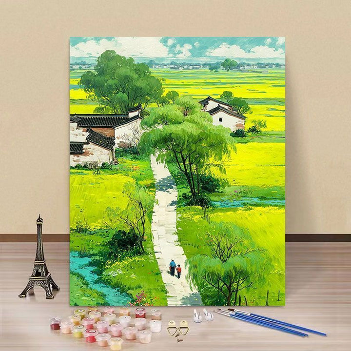 Guided Painting Art Kit Stornfield