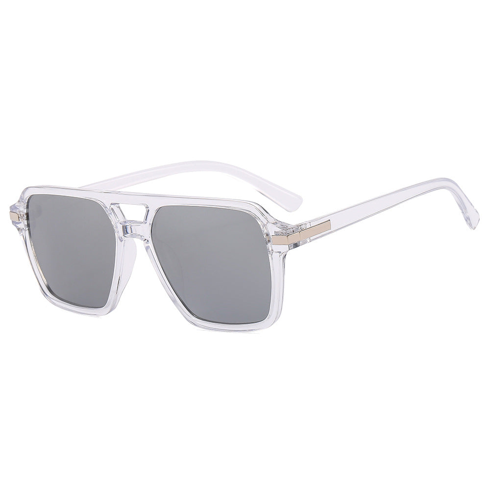 Women's fashionable square sunglasses with elegant metal finish Stornfield