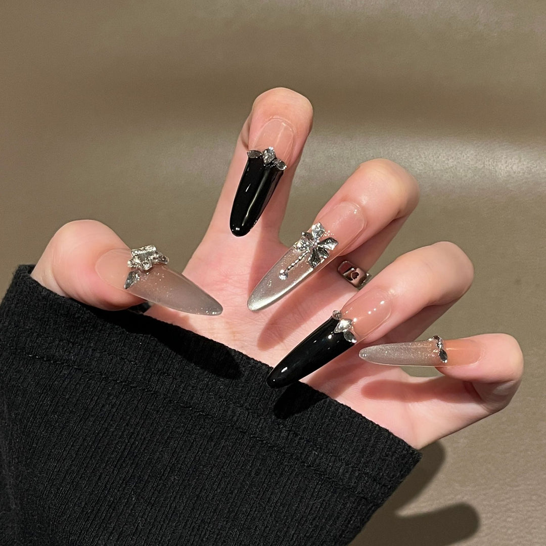 Stylish Stiletto Press-On Nail Extensions Stornfield