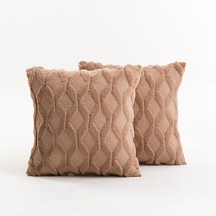 Luxurious Texture Accent Cushion