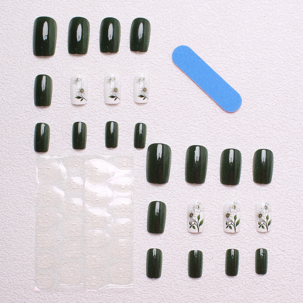 Floral Art Press-On Nails Stornfield