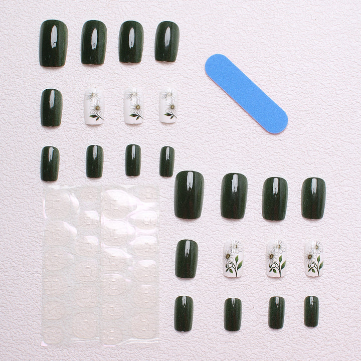 Floral Art Press-On Nails Stornfield