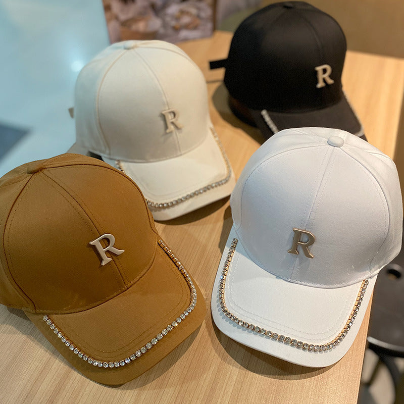 Women's Studded Rhinestone Baseball Cap Stornfield
