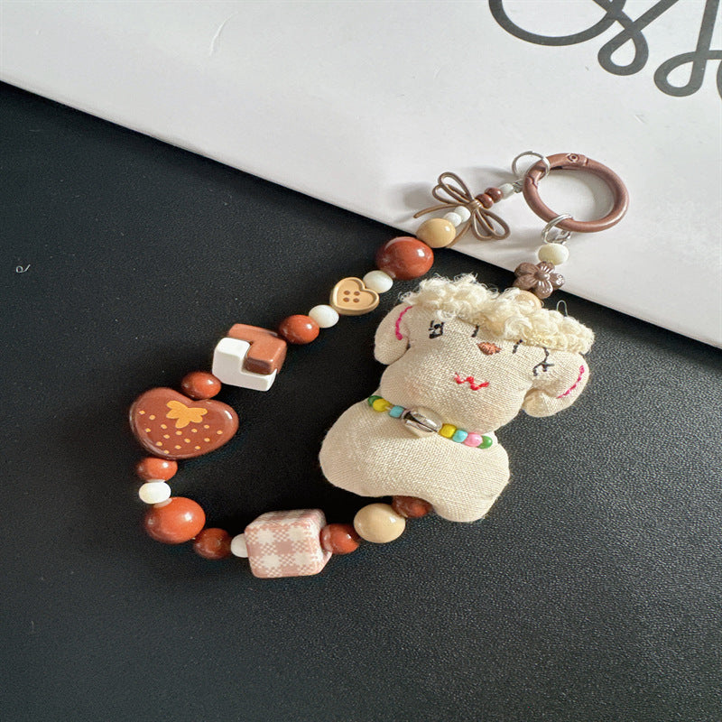 Whimsical Plush Charm Keychain Stornfield