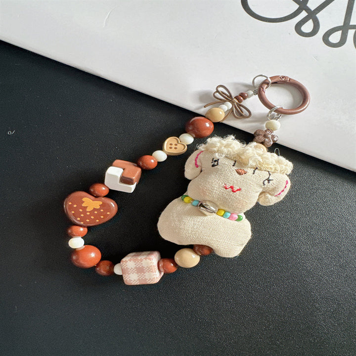 Whimsical Plush Charm Keychain Stornfield