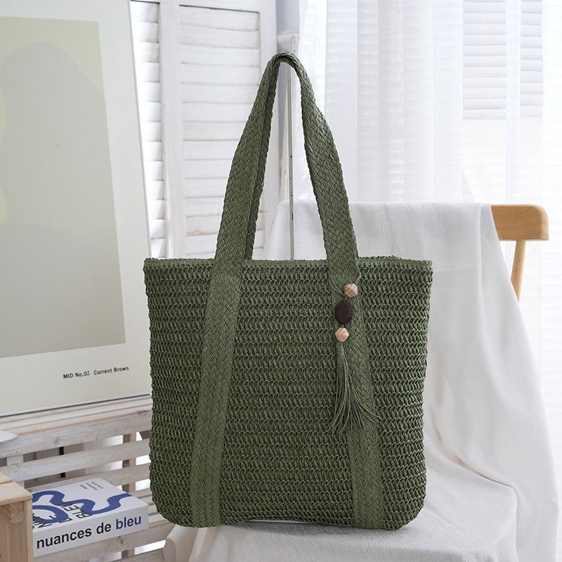 Handmade Beach Bag Made of High-Quality Natural Material Stornfield