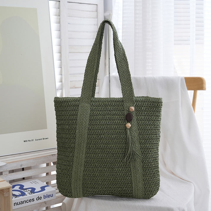 Handmade Beach Bag Made of High-Quality Natural Material Stornfield