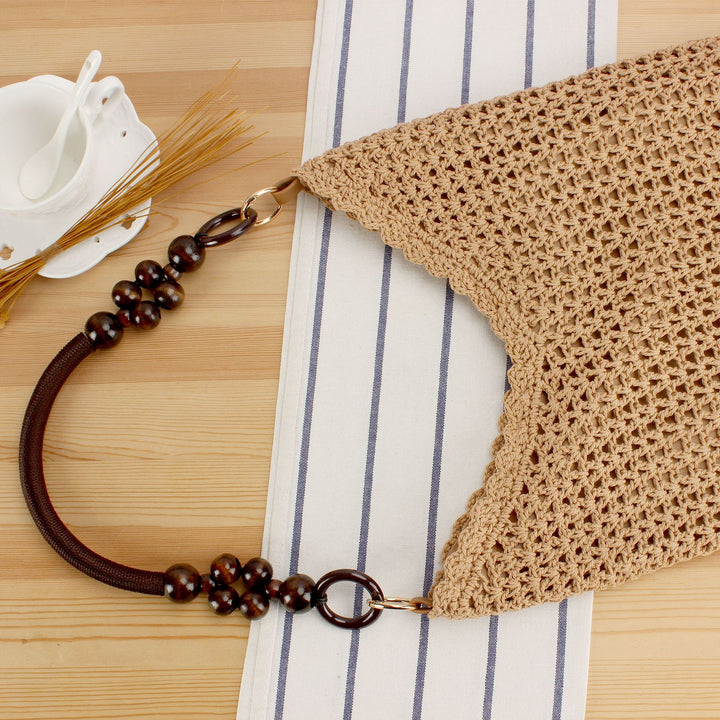 Handbag in Modern Crochet Style Stornfield