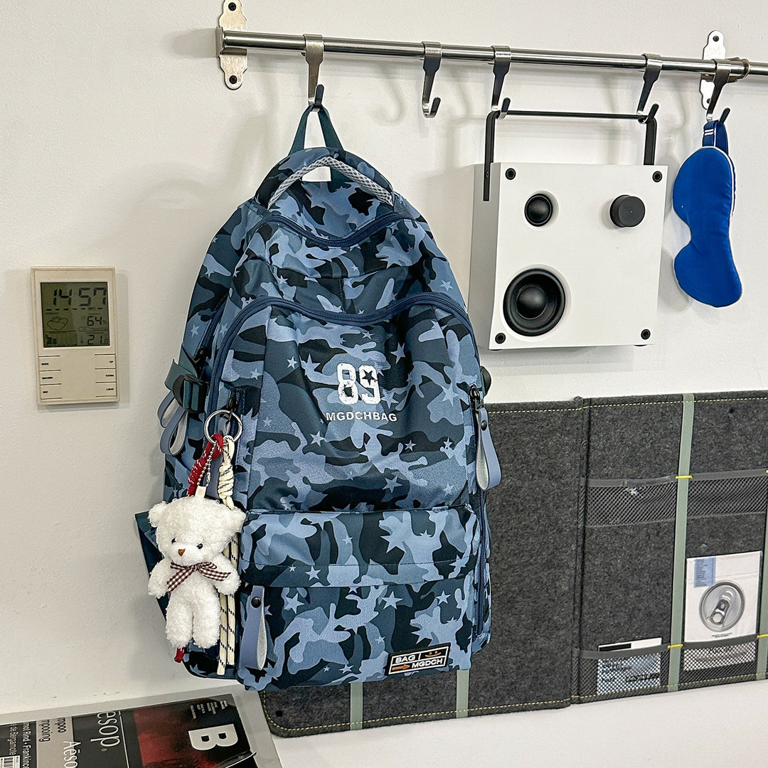 Versatile Camouflage Backpack with Multi-Pocket Design Stornfield