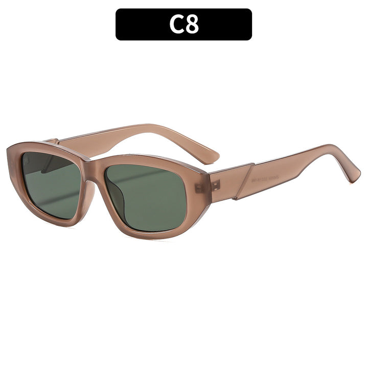 Angular Retro Sunglasses
