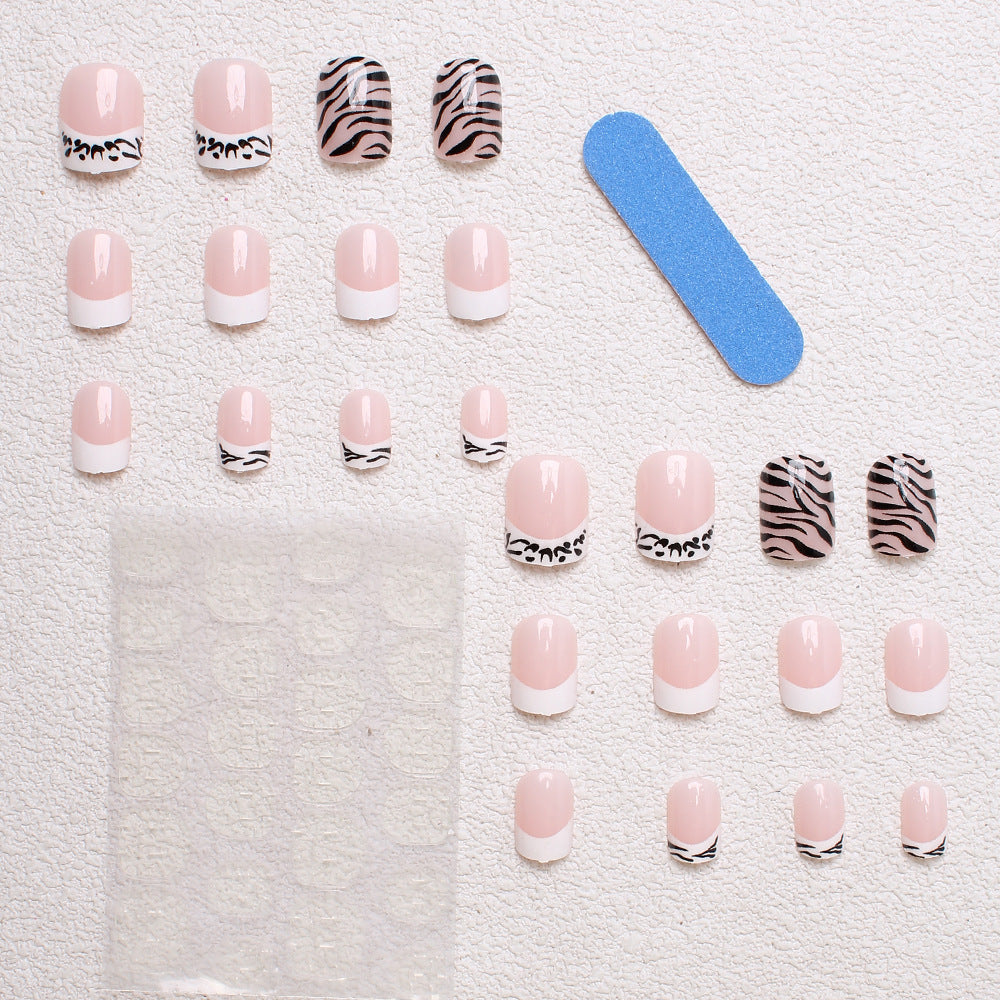 Stylish Animal Print Press-On Nails Stornfield