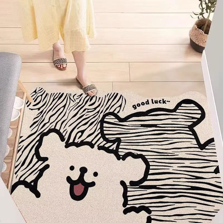 Fun Cat-Themed Indoor Mat Stornfield